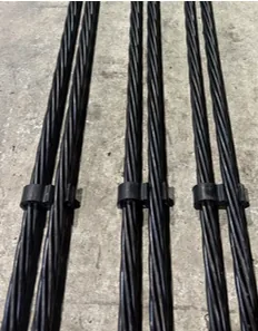 Perno cable doble con separadores